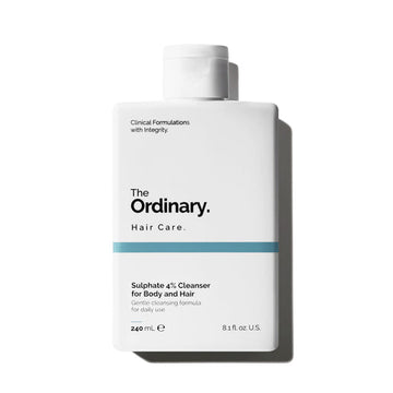 The Ordinary Sulphate 4% Cleanser for Body and Hair 240mL, nourishing formula for clean and healthy hair and skin.