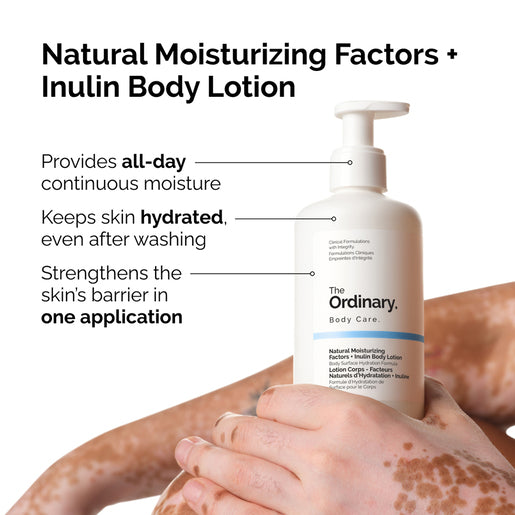 Hydrating body lotion The Ordinary with Natural Moisturizing Factors and Inulin