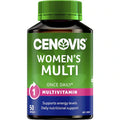 Cenovis Women’s Multivitamin Capsules 50 pack – daily multivitamin supplement for women supporting energy, immunity, and overall health.