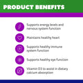 Cenovis 50+ Multivitamin Capsules 100 pack – Daily multivitamin for energy, immune support, and overall vitality for adults over 50.