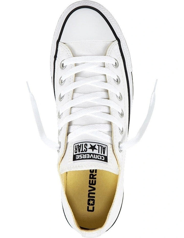 Converse Lift Chuck Taylor All Star Lift Canvas Low Top Sneaker in White, view 4