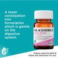 Blackmores Bio Iron Advanced Energy Support Tablets 30 pack — dietary supplement for healthy iron levels and energy support in convenient blister pack.
