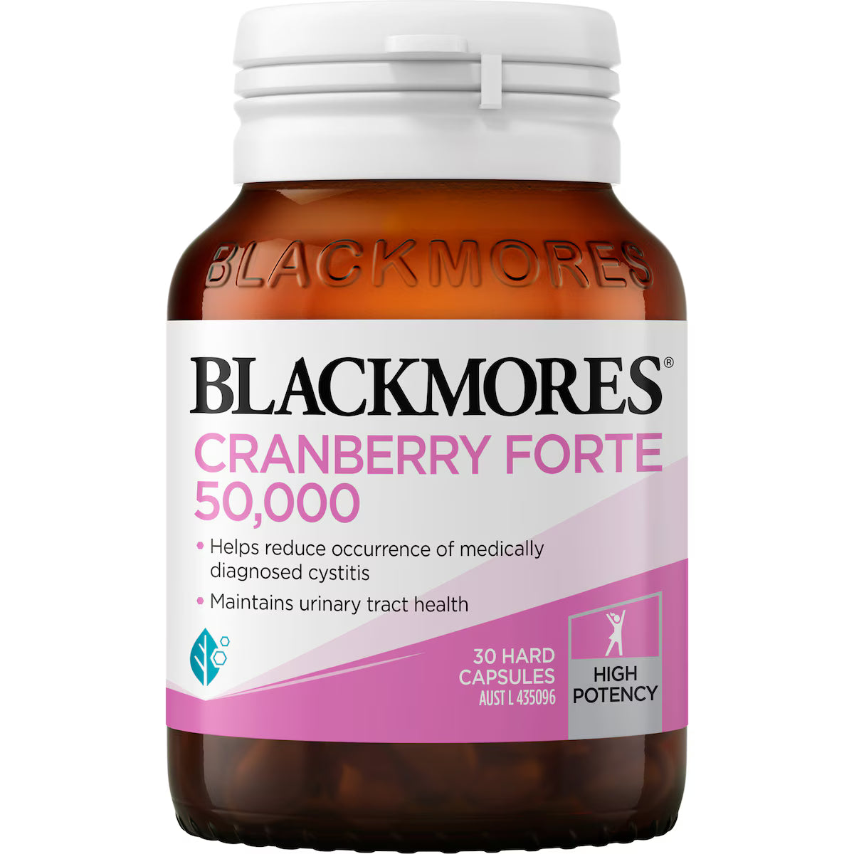 Blackmores Cranberry Forte 50000mg Capsules 30 pack, view 1