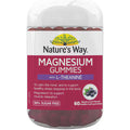 Nature’s Way Magnesium Gummies with L-Theanine 60 Pack — natural stress support and relaxation supplement in tasty chewable gummies.