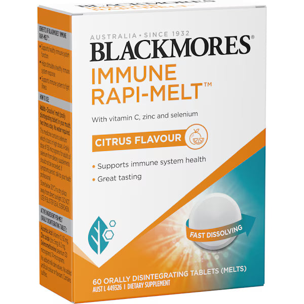 Blackmores Immune Rapi Melt Tablets 60 pack