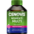 Cenovis Women’s Multivitamin Capsules 100 Pack – Daily Multi Vitamin for Energy, Health and Wellbeing
