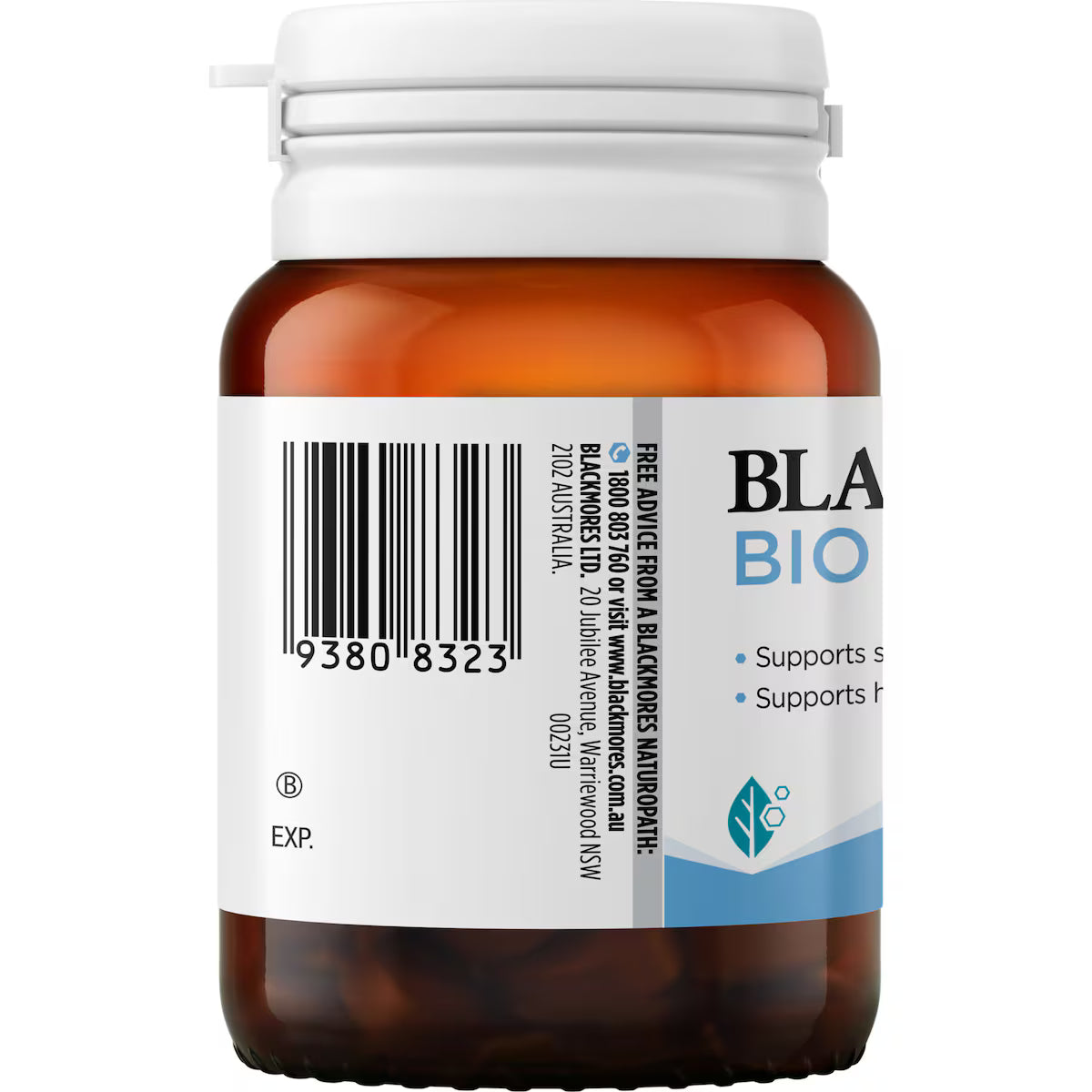 Blackmores Bio Zinc Skin Health Immune Support Vitamin Tablets 84 pack, view 2
