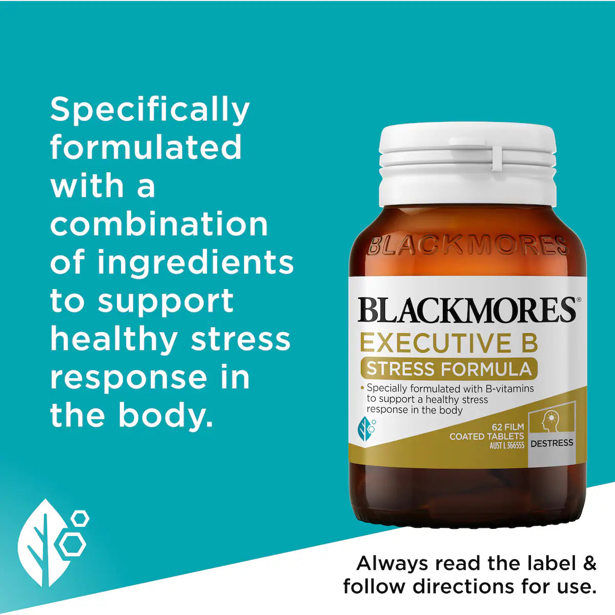 Blackmores Executive B Stress Formula 62 pack, view 5