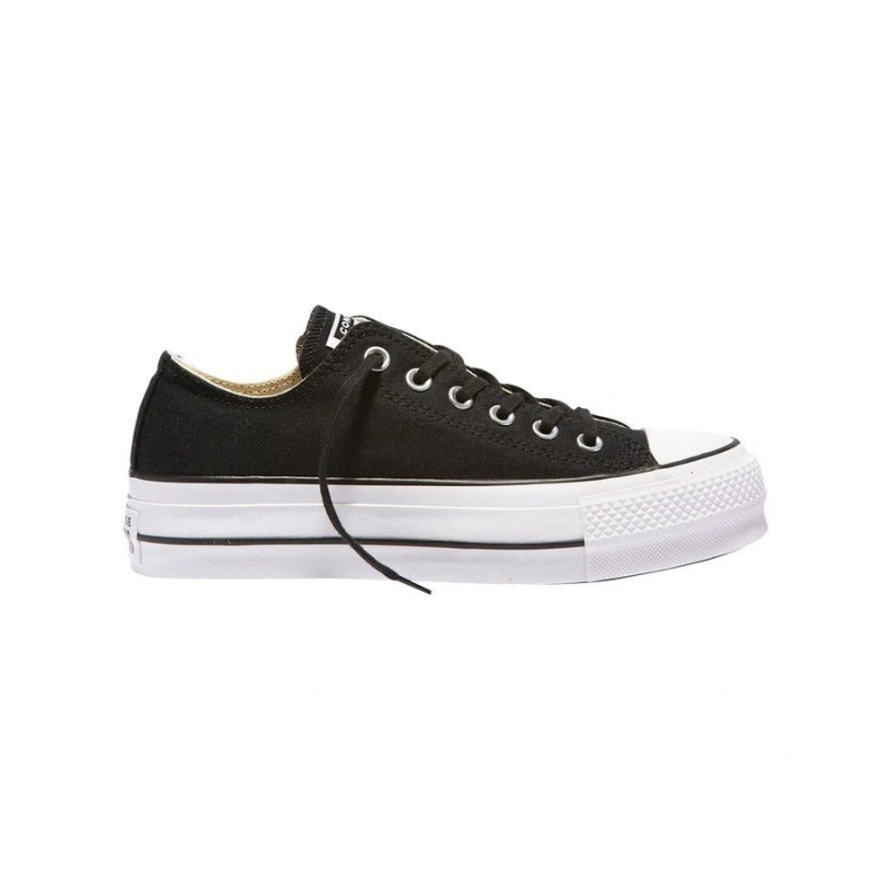 Converse Lift Chuck Taylor All Star Lift Low Top Canvas Sneaker in Black, view 1