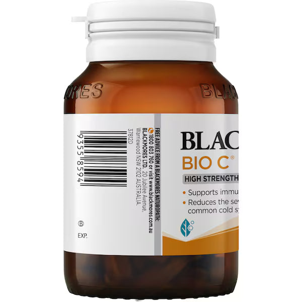 Blackmores Bio C 1000mg Vitamin C Immune Support Tablets 62 pack, view 3