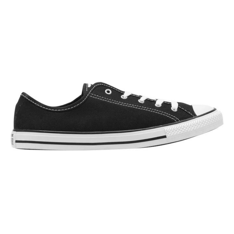 Converse Dainty Chuck Taylor All Star Dainty Low Top Sneaker in Black, view 1