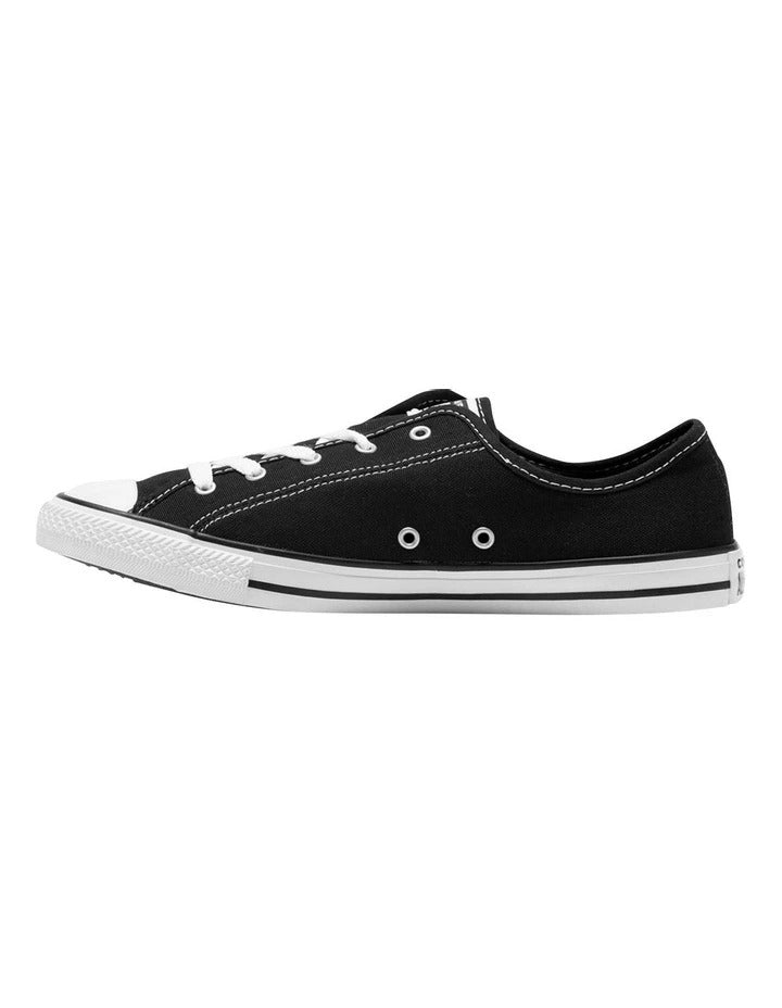 Converse Dainty Chuck Taylor All Star Dainty Low Top Sneaker in Black, view 2
