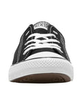 Converse Chuck Taylor All Star Dainty Low Top Sneaker in Black, featuring a sleek, low-profile design for a minimalist and stylish look.