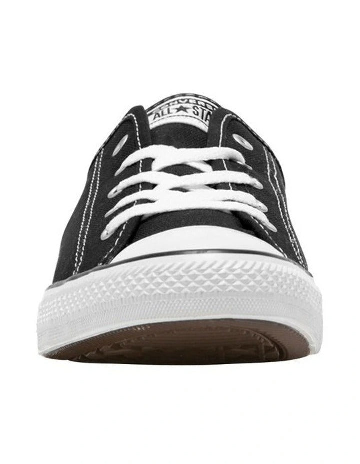 Converse Dainty Chuck Taylor All Star Dainty Low Top Sneaker in Black, view 3