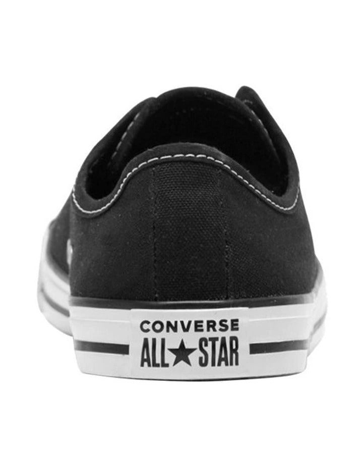 Converse Dainty Chuck Taylor All Star Dainty Low Top Sneaker in Black, view 4