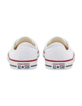 Converse Chuck Taylor All Star Ballet Lace Optical Sneaker in White, featuring a clean, low-profile design with ballet-inspired laces for a chic, feminine look.