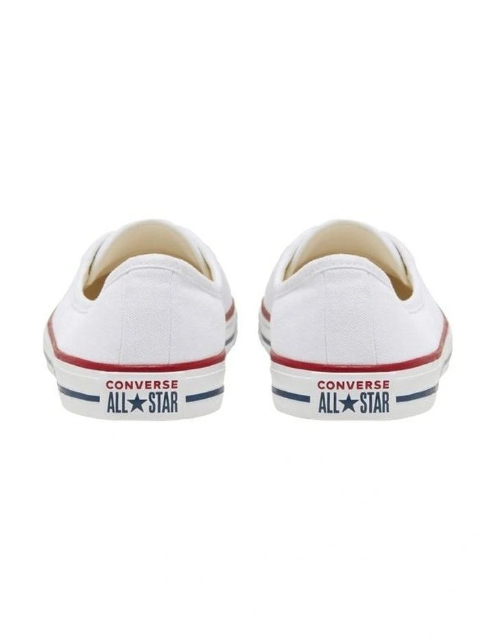 Converse Ballet Lace Chuck Taylor All Star Ballet Optical Sneaker in White, view 4