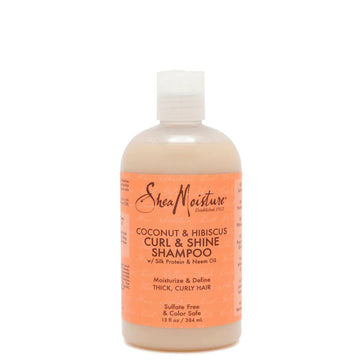 SheaMoisture Coconut & Hibiscus Curl & Shine Shampoo 384ml