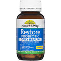 Nature's Way Restore Probiotic Daily Health & Prebiotic 90 pack – premium daily probiotic supplement for gut health and digestive balance support.