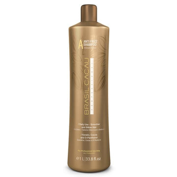 Brasil Cacau Anti Frizz Shampoo 1L | Smoothing Hair Care