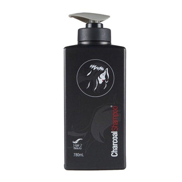 H2B Charcoal Shampoo 780ml | Purifying & Deep Cleansing