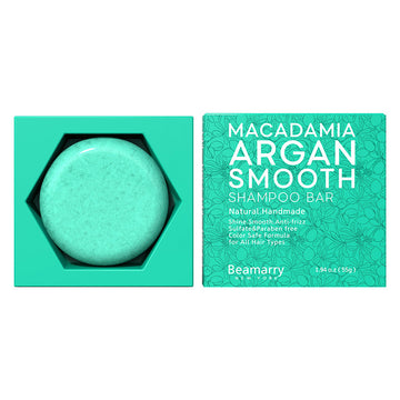 Beamarry Macadamia Argan Shampoo Bar 55g | Hair Care