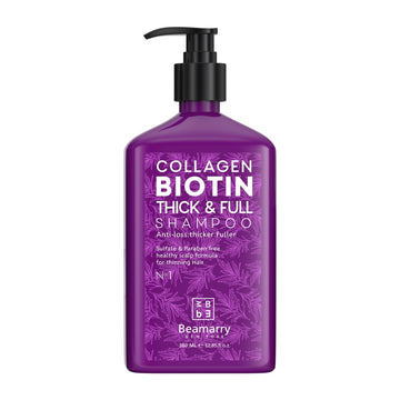 Beamarry Collagen Biotin Thicker & Fuller Shampoo 380ml