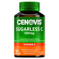 Cenovis Sugarless Vitamin C 500mg Chewable Tablets 160 pack — immune support supplement for daily health, antioxidant protection, and cold defense.
