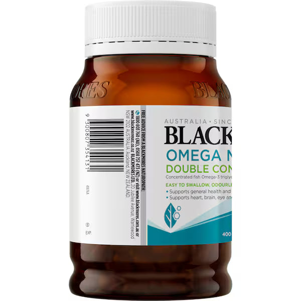 Blackmores Omega Mini Double Concentrate Capsules 400 pack, view 2