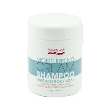 Natural Look Moisturising Cream Hair & Body Wash 500g