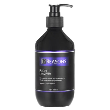 12 Reasons Purple Shampoo 400ml | Blonde Toning Care