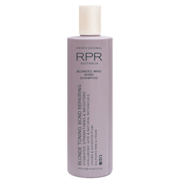 RPR Blondes Who Bond Shampoo 300ml | Blonde Hair Repair Care
