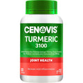 Cenovis Turmeric 3100 Capsules with Curcuminoids, 80 pack — natural joint health supplement supporting flexibility and mobility.