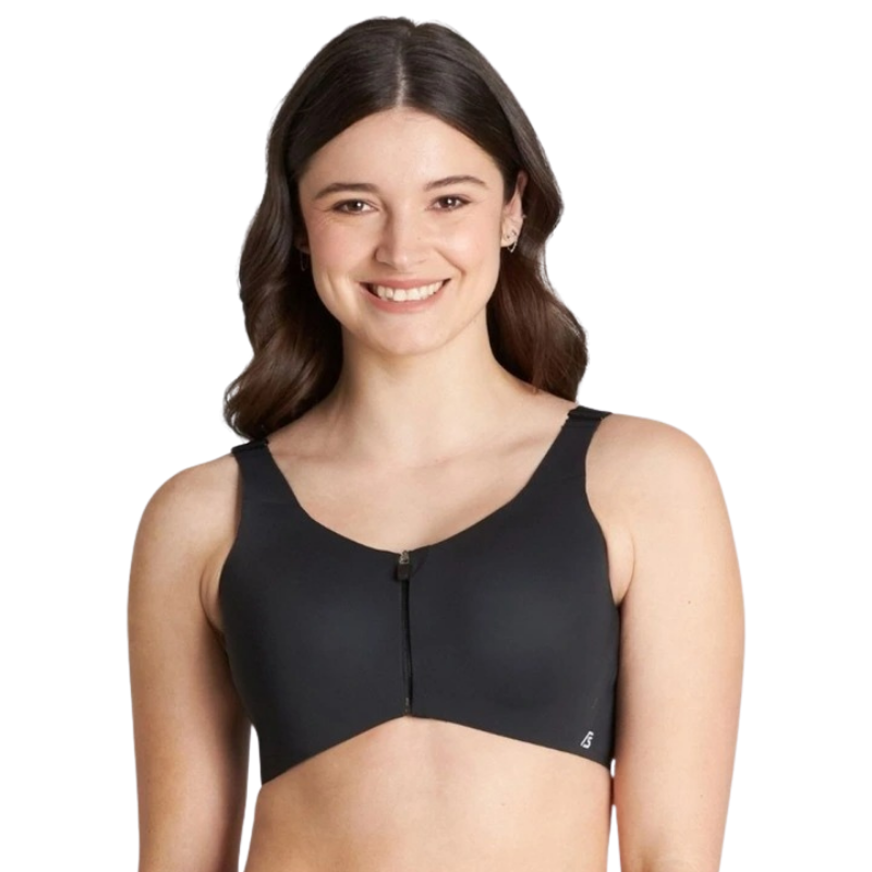 Zip Front Sports Bra – Bendon Sport Motion in Black