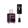 Rimmel Super Gel Nail Polish Step 1 064 Plum Pudding 12ml deep plum shade