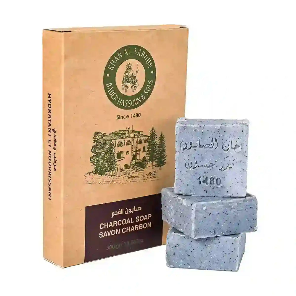 Herbal Soap Charcoal-Pack of 6-300g