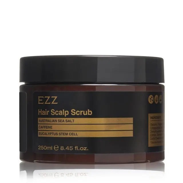 EZZ Hair Scalp Scrub container on a white background