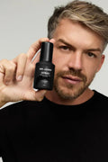 The Six Pack Men’s Complete Skincare Set featuring cleanser, moisturizer, exfoliator, serum, eye cream, and face mask for men’s daily grooming and skincare routine.