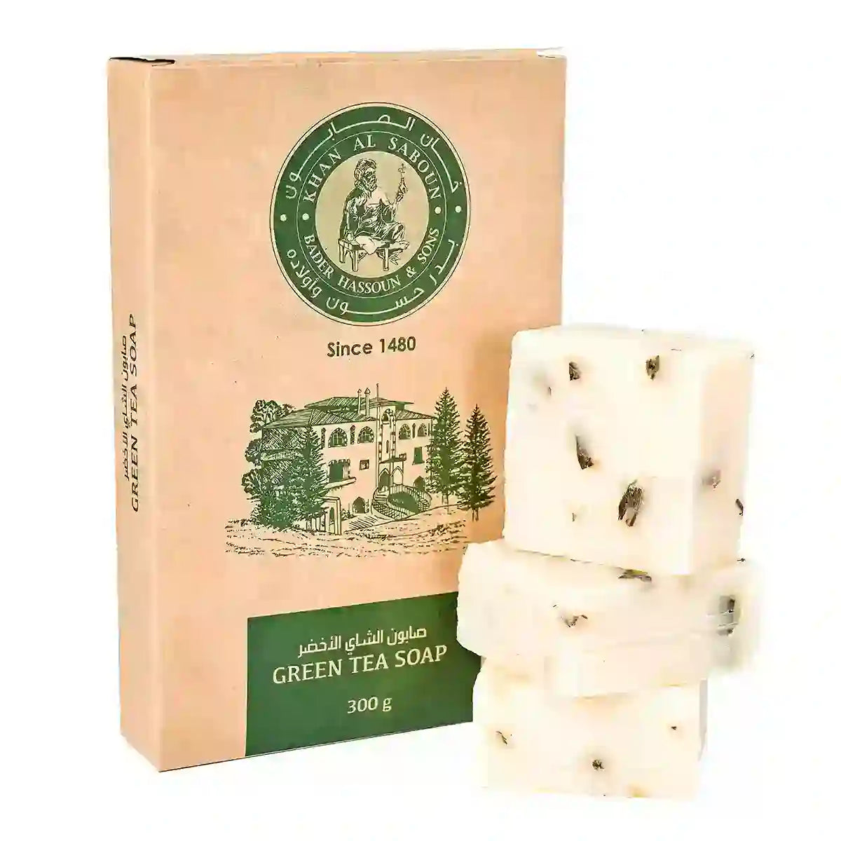 Herbal Soap Green Tea-Pack of 6-300g