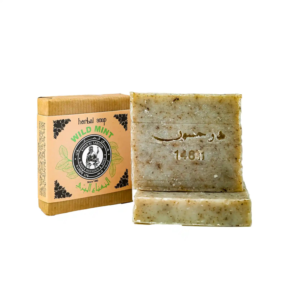 Herbal Soap Wild Mint-80g