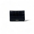 LeatherLuxe Black Women's Wallet and Card Holder