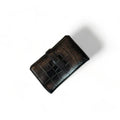 LeatherLuxe Black Genuine Leather Wallet with Card Holder – Premium Men’s Slim Bifold Wallet