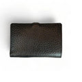 LeatherLuxe Black Genuine Leather Wallet with Card Holder – Premium Men’s Slim Bifold Wallet