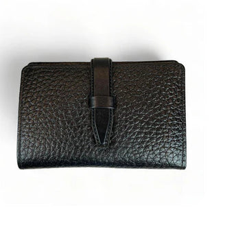 Genuine Leather Wallet – Black Leather Card Holder