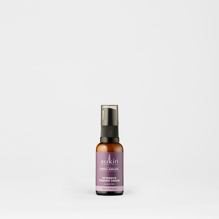 Sukin skincare bottle on a white background