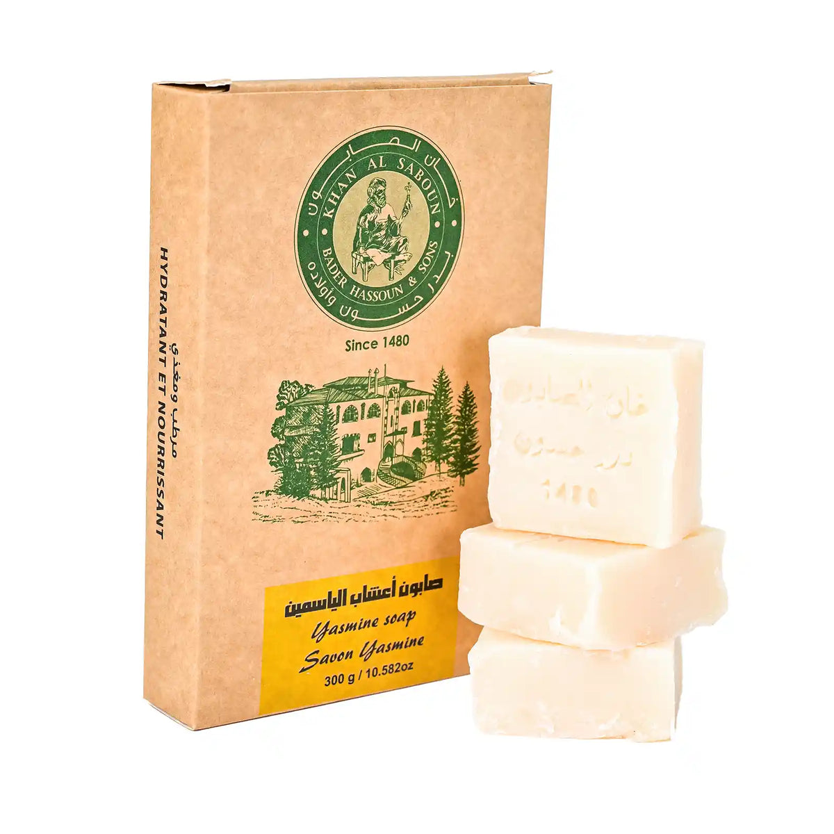 Herbal Soap Jasmine-Pack of 6-300g