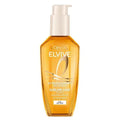 L'Oreal Elvive hair oil bottle on a white background