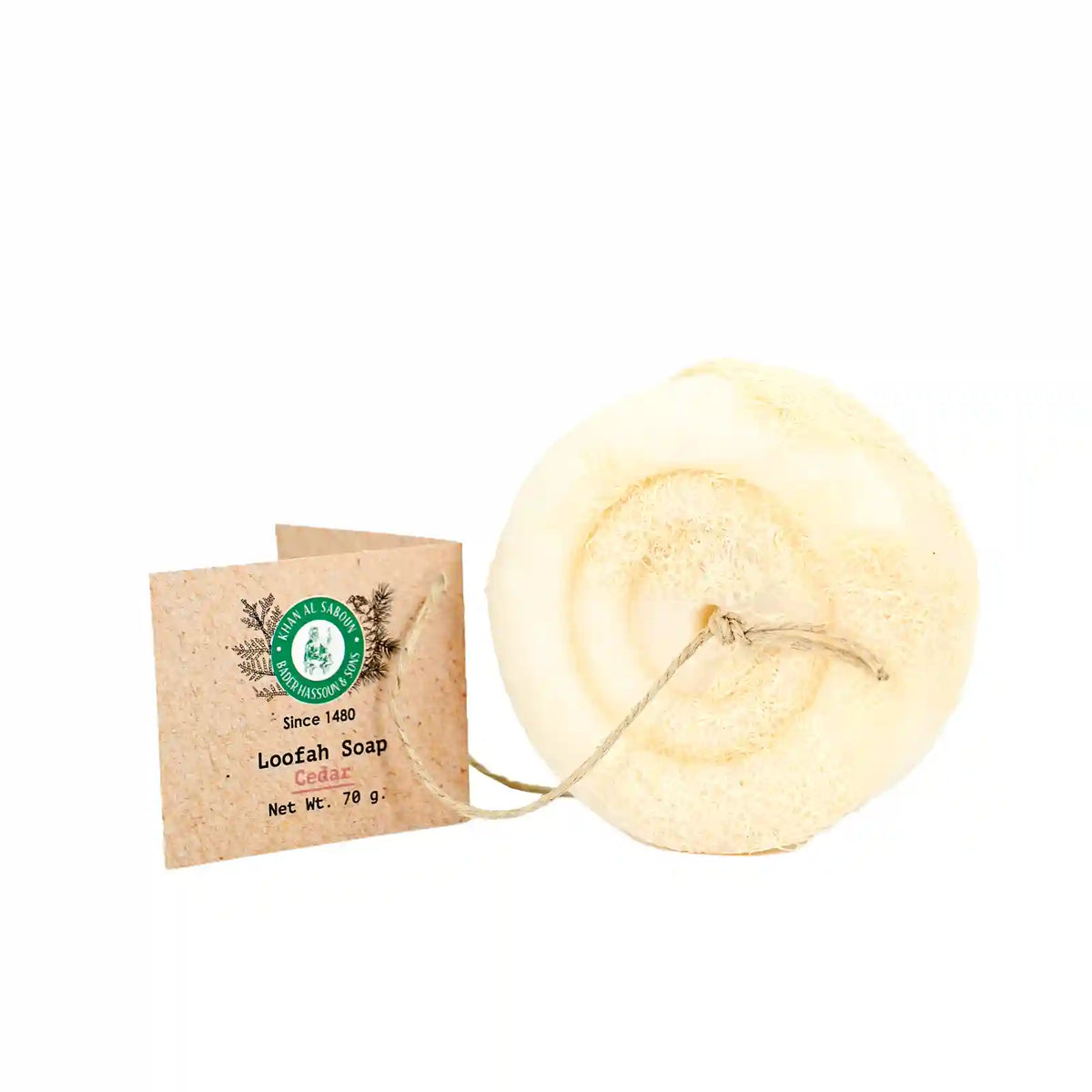 Loofah Soap Cedar-70g