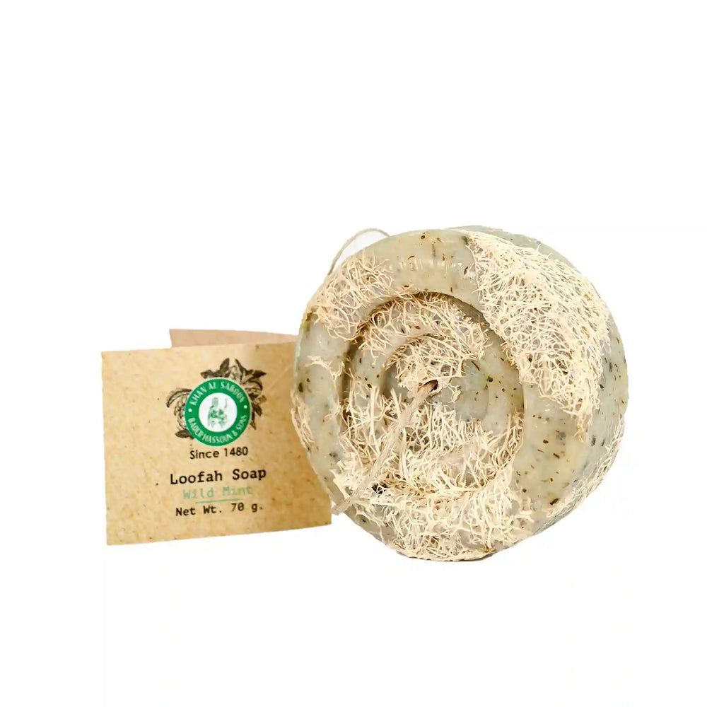 Loofah Soap Wild Mint-70g