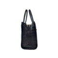LeatherLuxe black women's leather handbag – premium shoulder and crossbody bag with elegant design and durable stitching